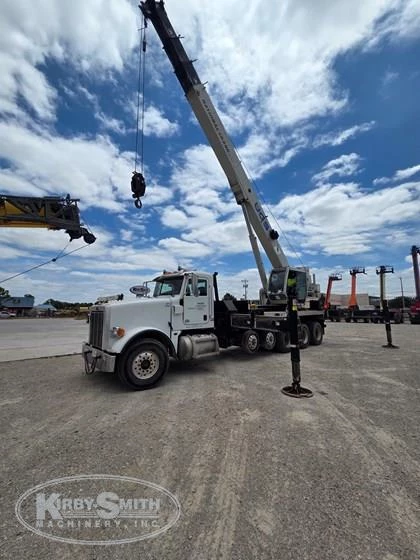 Front of used National Crane Boom Truck
